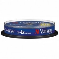 Verbatim DVD+RW 4.7GB 4x, 10ks spindl