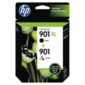 Originální HP 901XL + 901 Dvojbalení inkoustových kazet (SD519A)