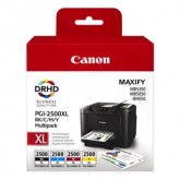 Originální inkoustové kazety Canon PGI-2500XL BK/C/M/Y Multipack