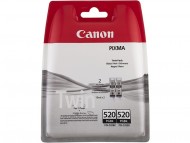 Originální Canon 520 Twin Pack Černých inkoustových kazet (PGI-520PGBK Twin Pack)