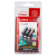 Originální Canon 521 Multi Pack inkoustových kazet (CLI-521 Multi Pack)
