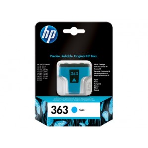 Originální HP 363 Azurová inkoustová kazeta C8771EE