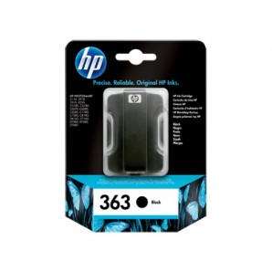 Originální HP 363 Černá inkoustová kazeta C8721EE