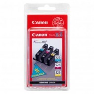 Originální inkoustové kazety Canon CLI-526CMY Multi Pack
