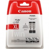 Originální inkoustová kazeta Canon PGI-570XL PGBK Twin Pack