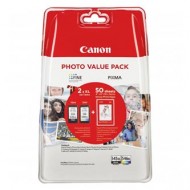 Originální inkoustové kazety Canon PG-545XL + CL-546XL + 50ks fotopapíru Photo Value Pack fotopapíru Photo Value Pack