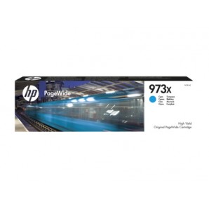 Originální HP 973X Azurová inkoustová kazeta (F6T81AE)