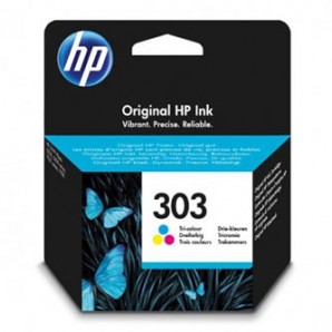 Originální HP 303 Tříbarevná inkoustová kazeta T6N01AE