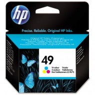 Originální HP 49 Tříbarevná inkoustová kazeta (51649A)