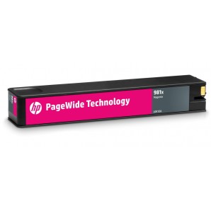 Originální HP 981X Magenta (purpurová) inkoustová kazeta L0R10A