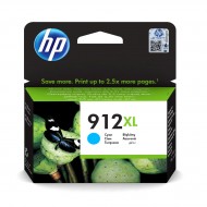 Originální HP 912XL Azurová inkoustová kazeta 3YL81AE