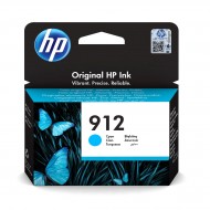 Originální HP 912 Azurová inkoustová kazeta 3YL77AE