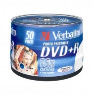 Verbatim DVD+R 4.7GB 16x, Printable, 50ks spindl
