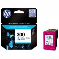 Originální HP 300 Tříbarevná inkoustová kazeta CC643EE