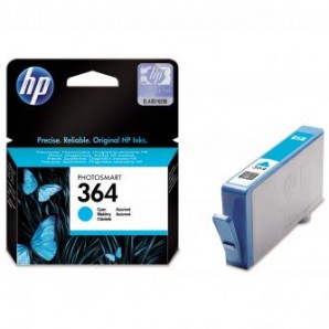 Originální HP 364 Azurová inkoustová kazeta (CB318EE)