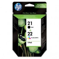 Originální HP 21 + 22 Dvojbalení inkoustových kazet SD367AE (2-Pack)