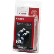 Originální inkoustové kazety Canon BCI-3eBK Twin Pack